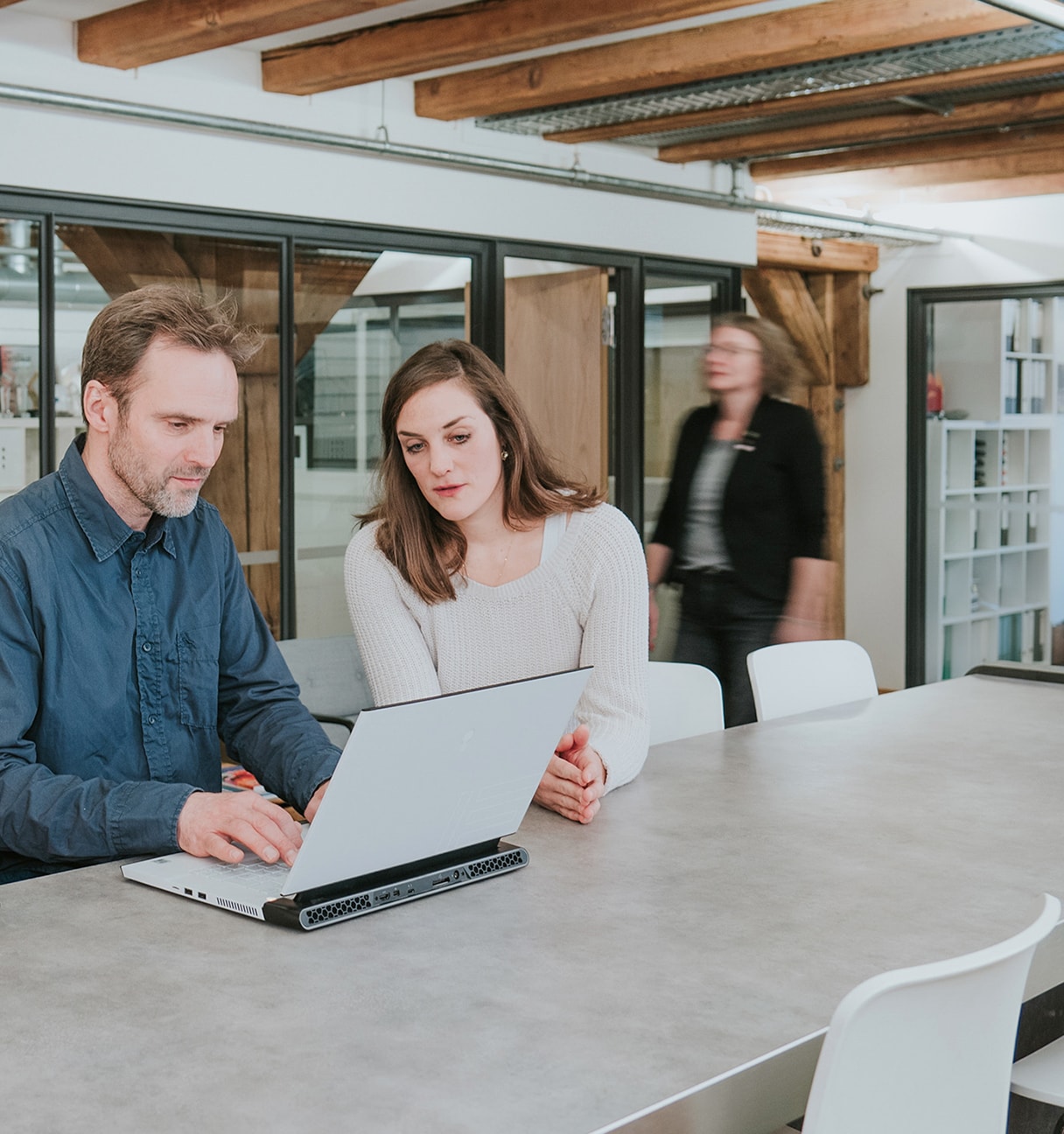 K16 Mitarbeiter bei der Arbeit