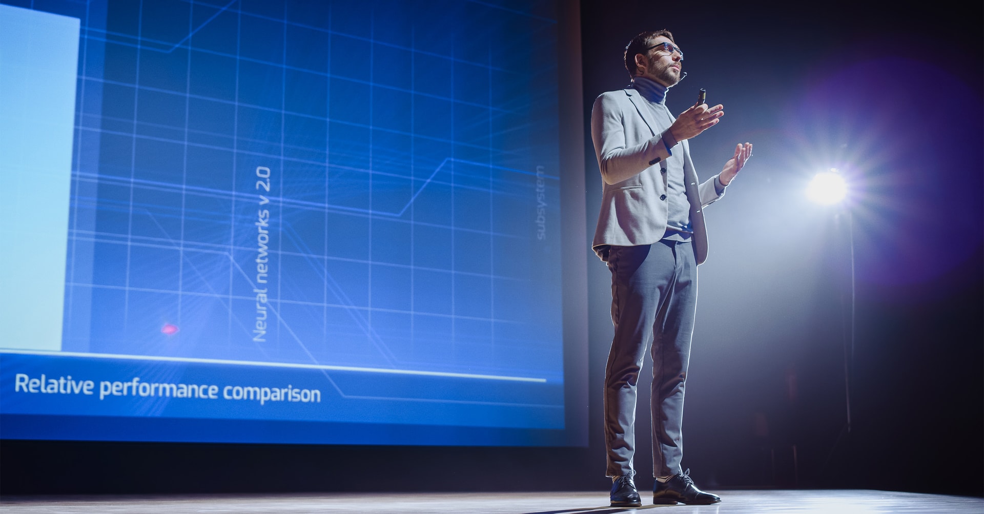 K16 event-presentation speaker