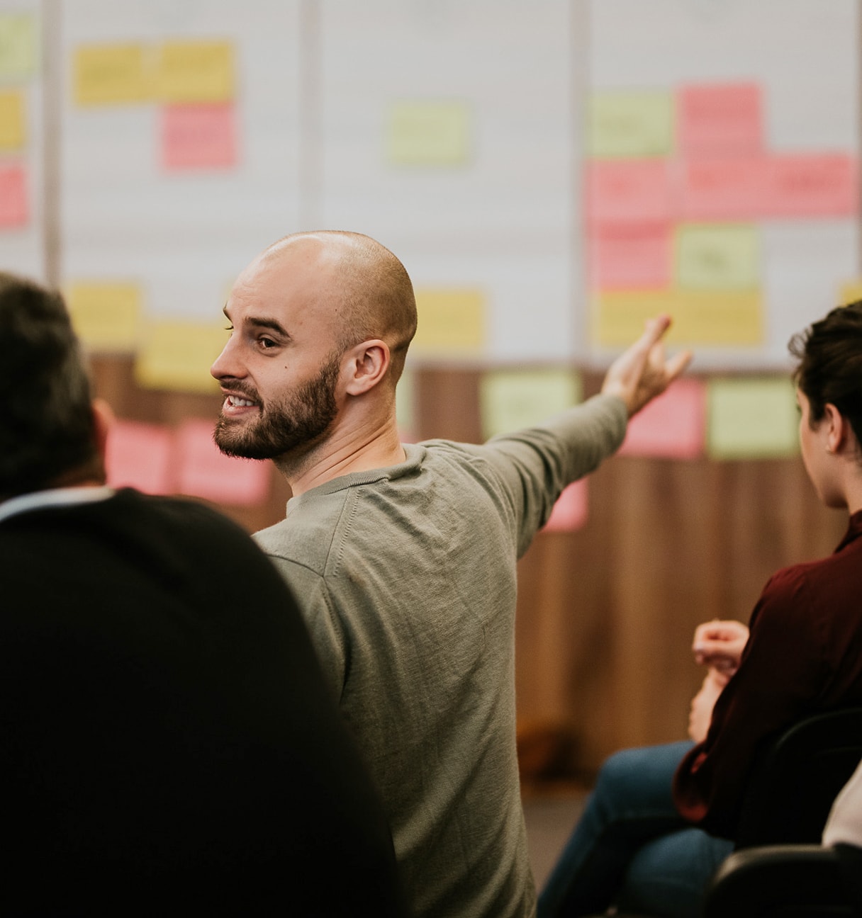 Szene aus einem K16 Workshop